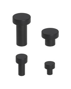 Mood Nuppi / Koukku - Musta - Beslag Design