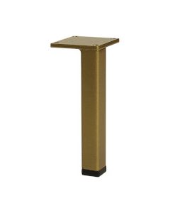 Bosse Straight E Kalustejalka - Messinki - 100 mm