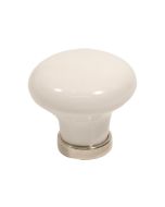 Nuppi 24136 - Posliini / Kromi - Beslag Design
