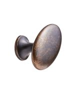 Oval Simple Nuppi – Antiikkinen Ruskea